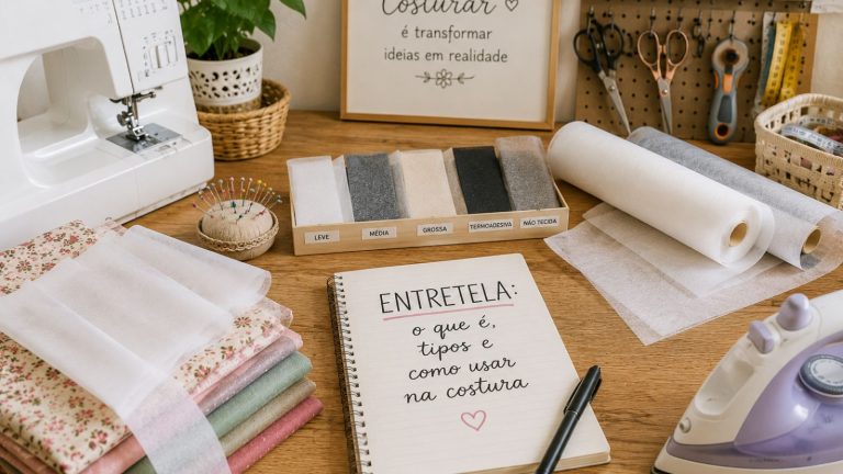 Entretela: o que é, tipos e como usar na costura