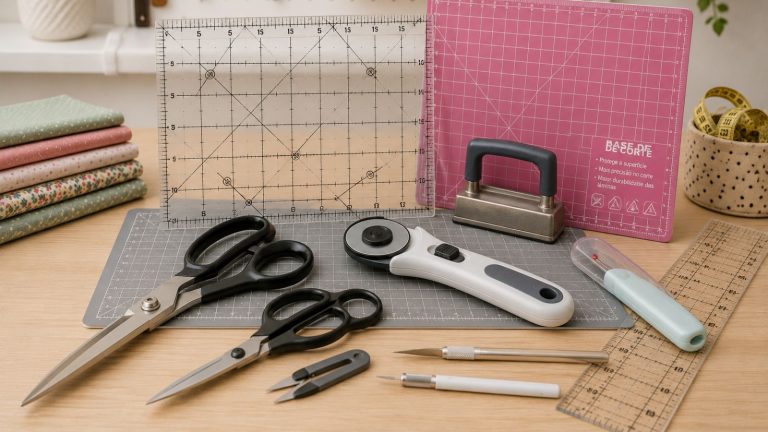 Ferramentas de corte para costura